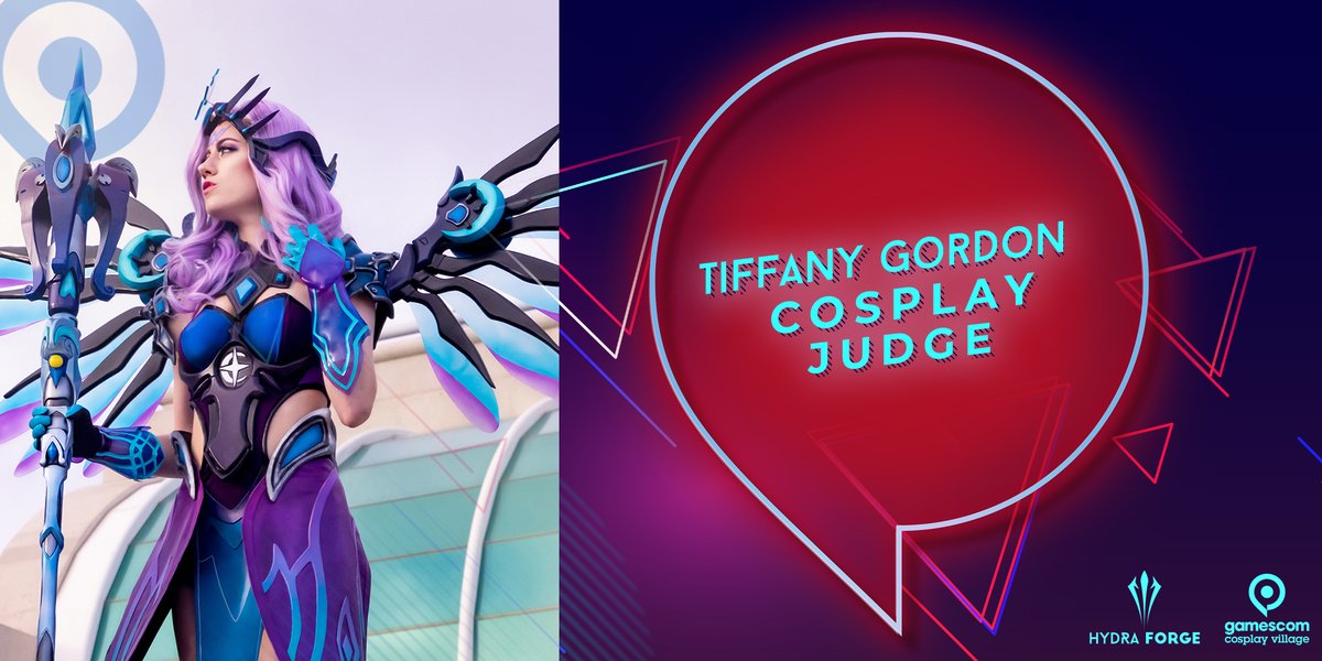 HydraForge's tweet photo. With @TiffanyCosplay we present you the very first jury member of this year's @gamescom contest!

She has been a cosplayer since 2008 and now she is a fulltime cosplayer, streamer and  cosplay teacher.

We are happy having her! https://t.co/ye1lznq7C1