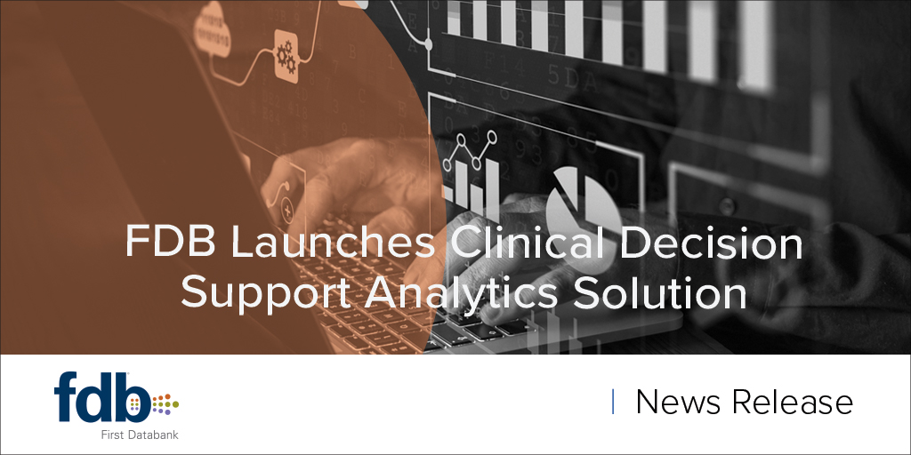 FDB_US's tweet photo. 📢Introducing FDB CDS Analytics! 
Excited to announce the launch of our clinical decision support #analytics solution that provides actionable insights into the effectiveness of an organization’s #ClinicalDecisionSupport. https://t.co/fJg94voBX5 | #ClinicianSatisfaction #PtSafety https://t.co/8KwonCKp8q