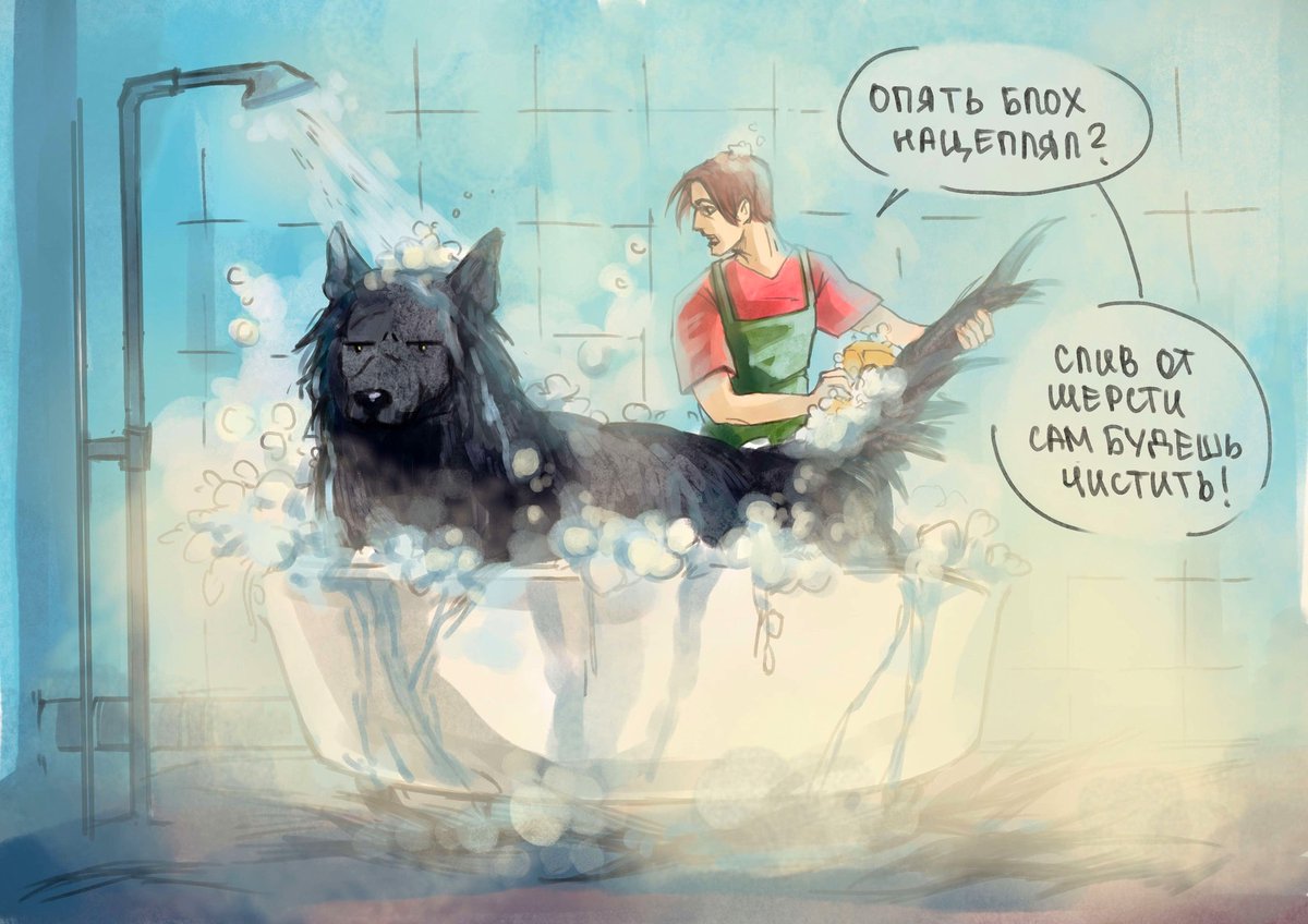 Картиночка к прекрасному фанфику 🐺🦊✨
ficbook.net/readfic/110083…

[#сероволк #чумнойдоктор #чд
#олегволков #разумовский]