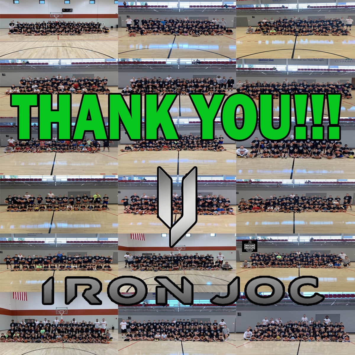 BrianButchHoops's tweet image. A huge thank you to @IRONJOC for being our major sponsor of 2021 summer camps! Greatly appreciate everything you’ve done for us! 
#Elevateyourgame 
#ironjoc
#freesocks
#freetowels
#coachesgear