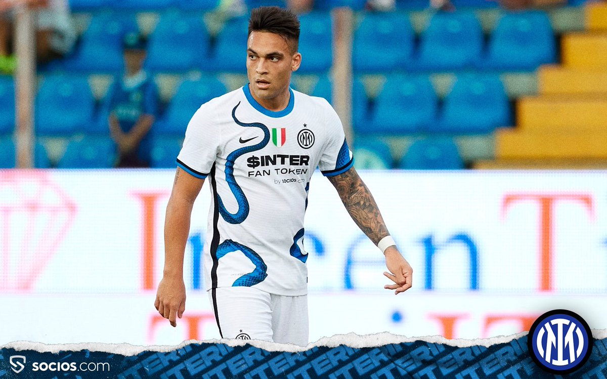 socios's tweet photo. The new @Inter away kit in action for the first time this season 🐍⚫️🔵

A solid debut and a 2-0 W at the Stadio Tardini 🙌🏻

$INTER ⚡️ $CHZ https://t.co/btsFnTnC1S