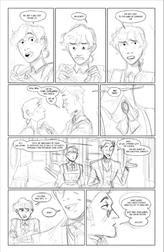 You know what, here are some of my favorite pages so far. Because why not! 