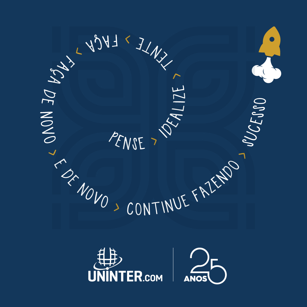 Pense, idealize, tente, faça, faça de novo, e de novo, continue fazendo e chegue ao sucesso! ✅

A chegada ao sucesso demanda força de vontade e persistência, não desista na primeira etapa! 😉

#Uninter #Unepi #sucesso #persistencia #graduacaoead #posead #cursosadistancia