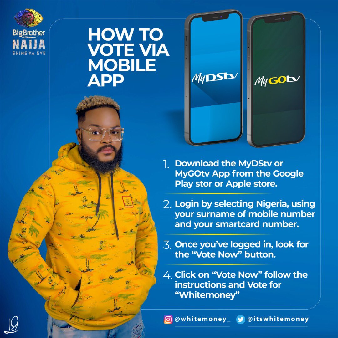 itswhitemoney's tweet photo. MoneyGeng, I’m not on the list for possible eviction this week. That means we’ll be taking a break to get ourselves prepared for the next time I’ll be up.
Kindly follow the steps 👇to register. If you’re finding it difficult to register, you can dm for assistance.

#BBNaija https://t.co/y6LpieD0I1