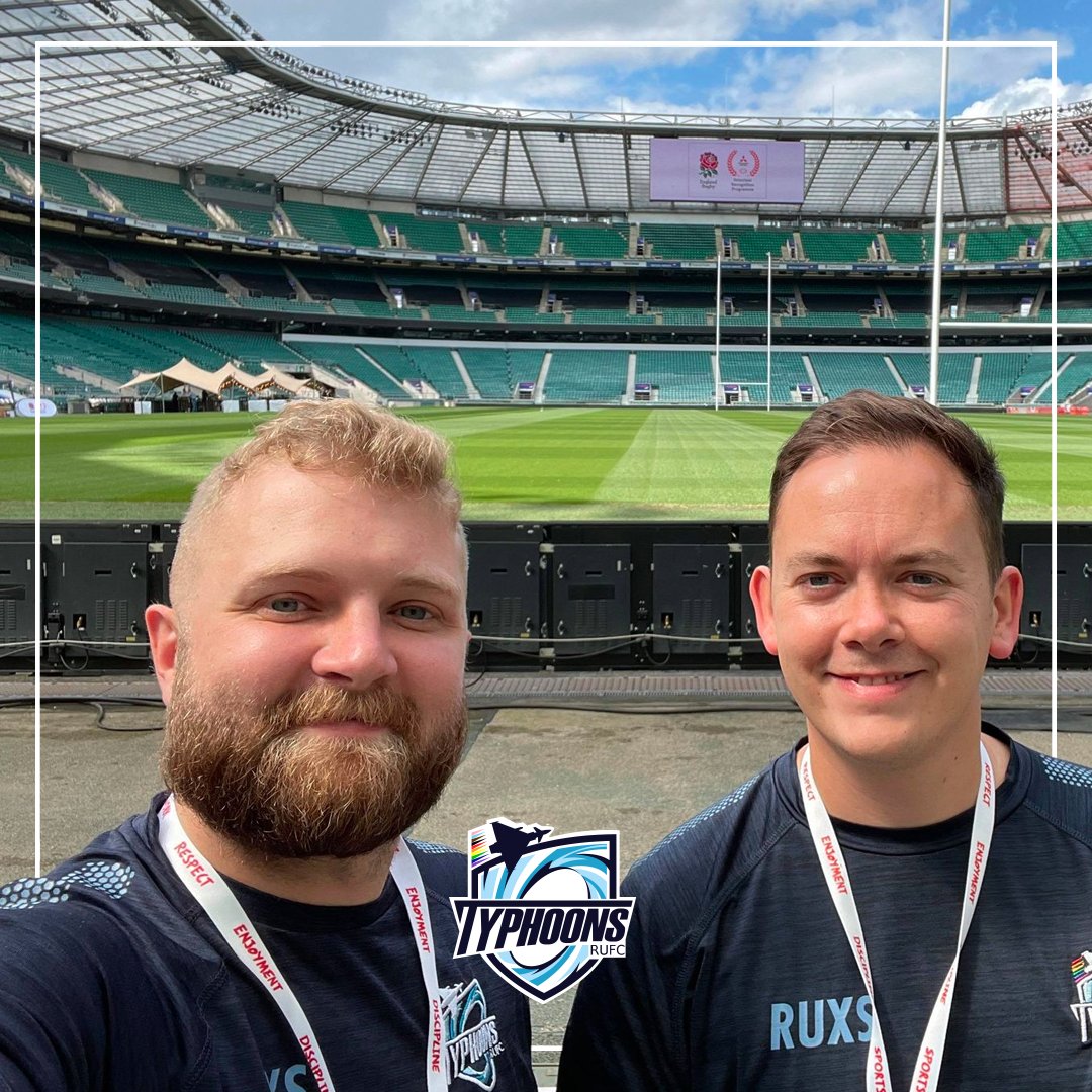 Last week we announced that a group of Typhoons had been shortlisted as finalists in the @mitsubishimotorsuk Volunteer of the Year awards 2021, we sent Gary and Nathan to represent us at Twickenham this weekend.