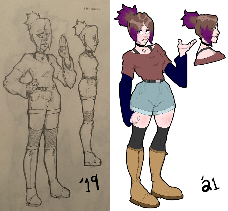 therarestgeno's tweet photo. #oc #showconcept #newshowidea #liberum #beforeandafter Here's the revamped main character for my concept show, "Liberum". https://t.co/36HAA7v2P8