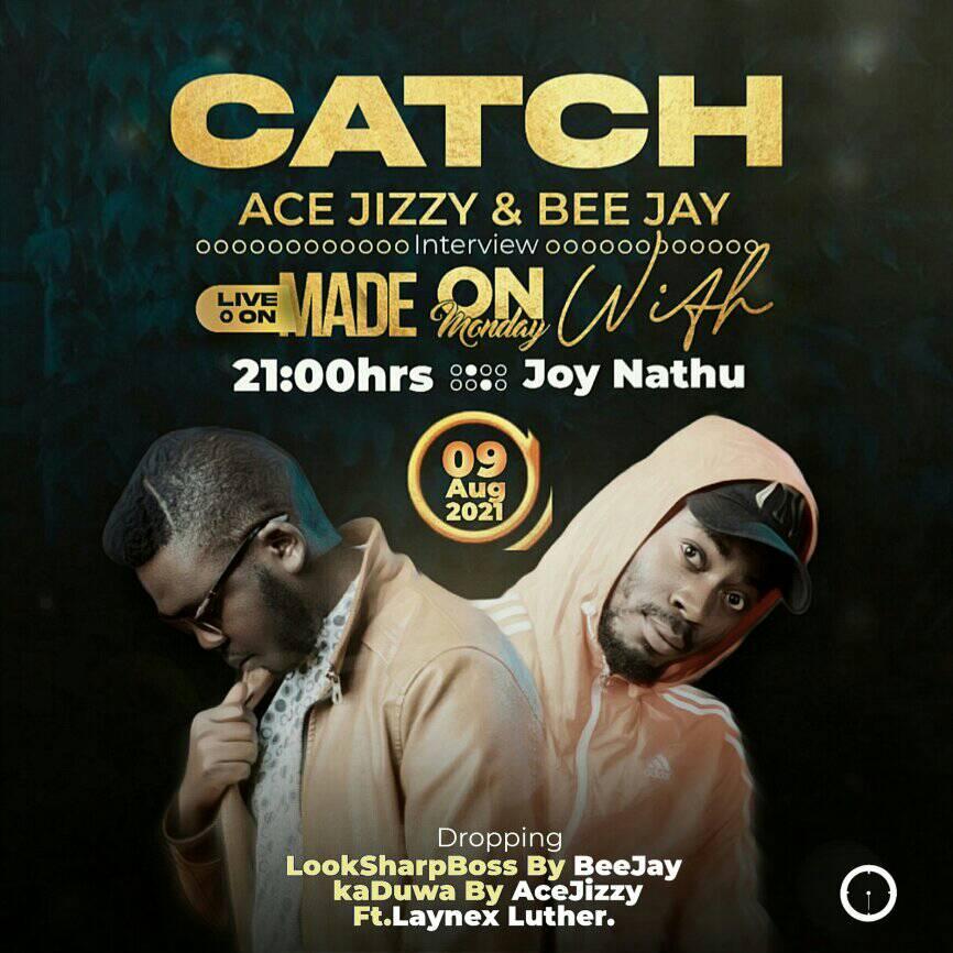 Later on #MadeOnMonday Live Interview with rappers @BeeJayPlug & Ace Jizzy