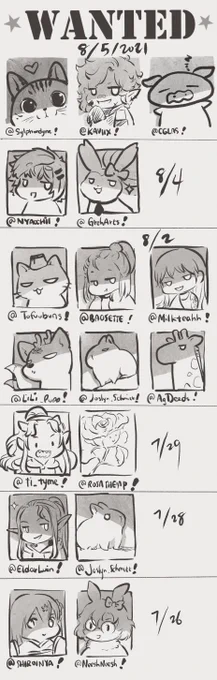 Thanks for all the recent raids on Twitch!!  Thank you thank you💖

sylphondyne, @Kaviix00 , @glolas , @nyacchii_art @ArtsGreh @BunTofu @artbybao @yuemilktea @LiLi_Pupp Joslyn_Schmitt @agdeeds @Ti_TymeGames  @Neeshkaa @RosaTheiaP @_Shiroinya_ &amp; EldarLuin 