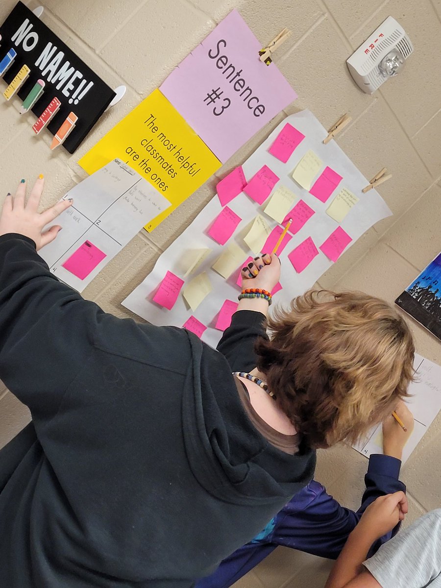 alherron10's tweet photo. #AGThsv students warming up their critical thinking skills and gearing up for a great year! @Graham_Wendy @fohedgeman #hawk_eye_view https://t.co/kaIvlyhSEp