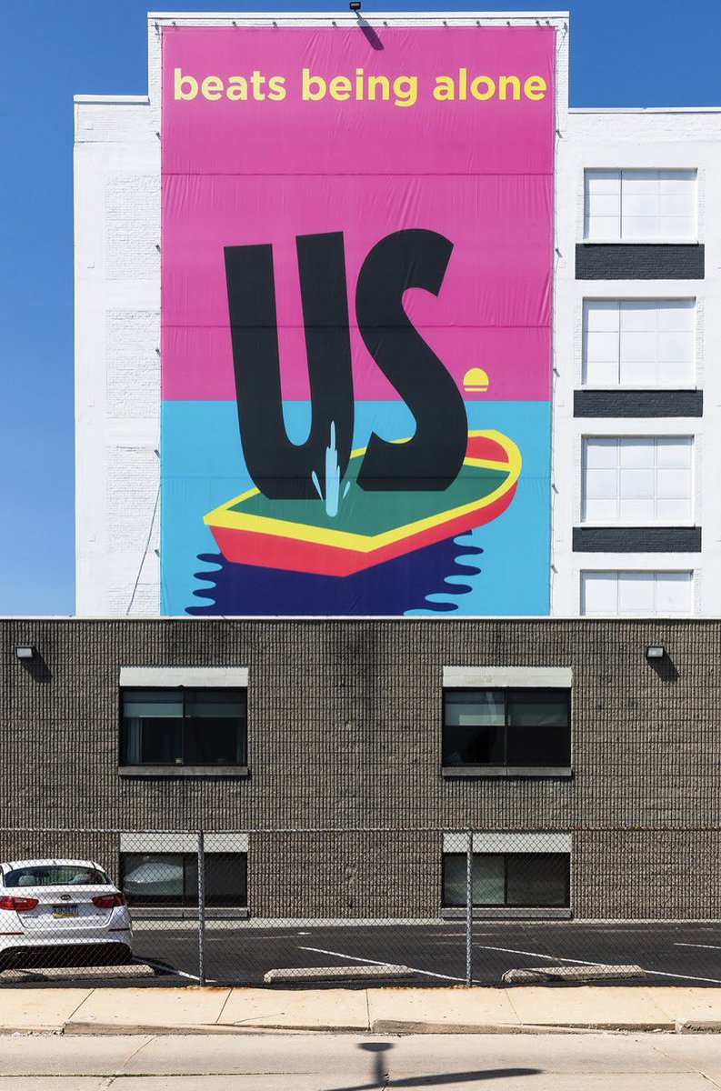Mural Arts (@muralarts) on Twitter photo ➡️ Cool News: Created earlier this summer by New York City based artist <a href="/steveESPOpowers/">Check Mark Surface</a> in partnership with <a href="/ArtsCraftsHldgs/">Arts + Crafts</a> “We Got Us” gives hope to our community during COVID. Come stop by and see this temporary print while it’s still here!
📍417 N. 8th Street ➡️ Cool News: Created earlier this summer by New York City based artist <a href="/steveESPOpowers/">Check Mark Surface</a> in partnership with <a href="/ArtsCraftsHldgs/">Arts + Crafts</a> “We Got Us” gives hope to our community during COVID. Come stop by and see this temporary print while it’s still here!
📍417 N. 8th Street