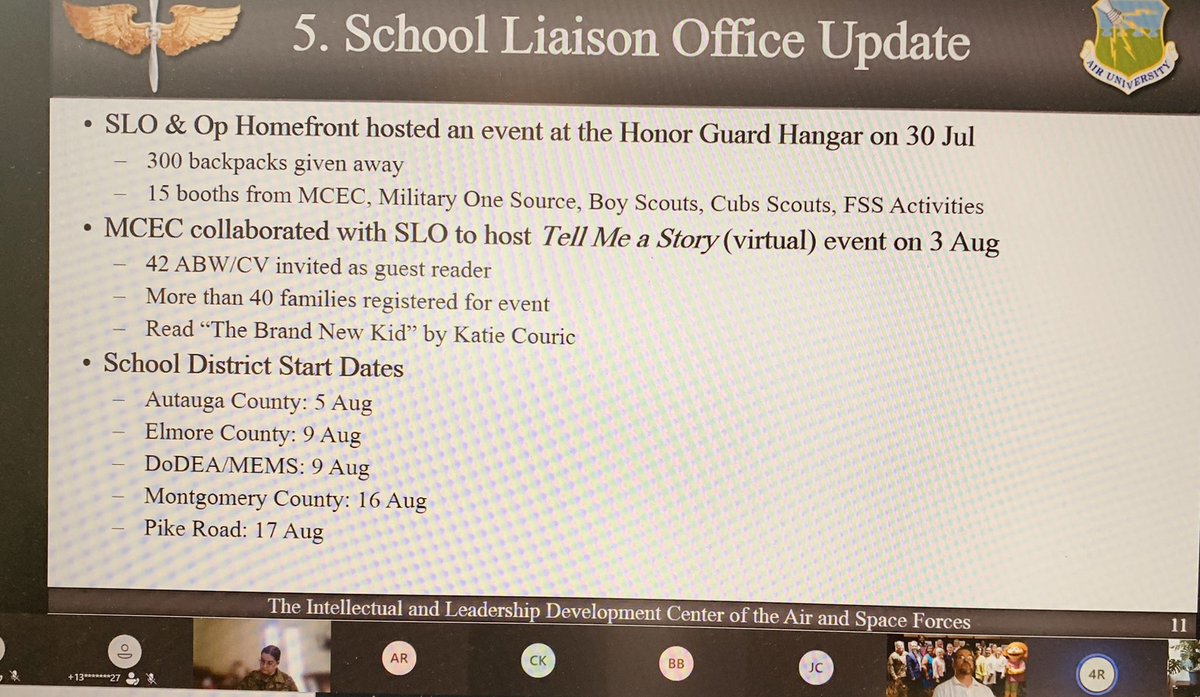 Super happy about participating in the K12 Public Ed. Working Group at <a href="/MaxwellAFB/">Maxwell AFB</a> <a href="/HQAirUniversity/">Air University</a> I love the partnership, planning, and work we all do to make life better for all of our families in the River Region. #AlabamaAchieves <a href="/DrMichaelSibley/">Dr. Michael Sibley</a> @ZTAedavis