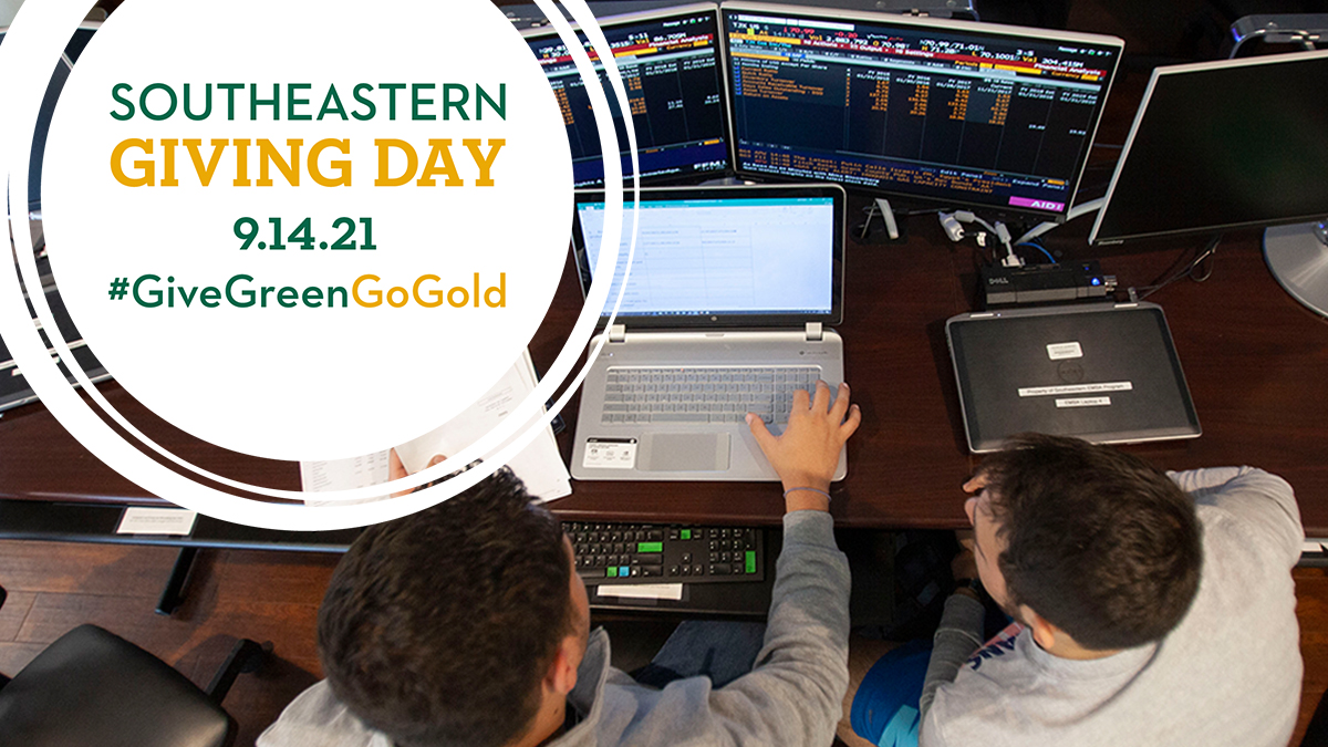 #SoutheasternGivingDay is just over one month away. There are dozens of initiatives to choose from this year, including five within the College of Business! #GiveGreenGoGold