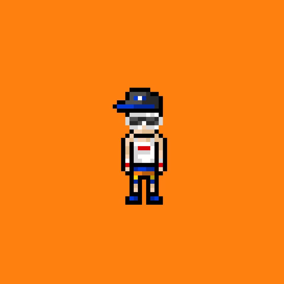 BroJBrody's tweet image. Check out this adorabro pixel art by @rame11e.

That’s ME, bro!! 😆