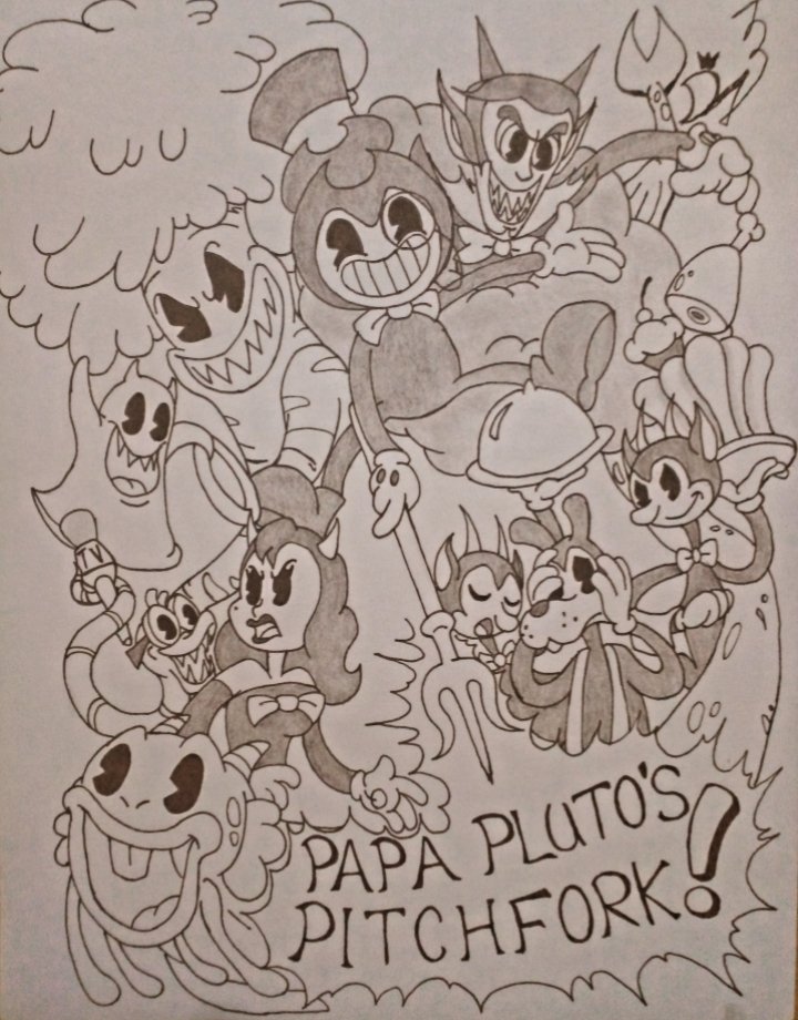 Mr_Ink_37's tweet photo. Bendy In Papa Pluto's Pitchfork!
Or, Bewere Of Imps Bearing Gifts.
#bendy #art #comics #batim #boris #aliceangel #papapluto #demons #draw #bendycomics #30s #cartoon
@themeatly @vannotesbooks @Bendy https://t.co/YCv6ZHl4eT