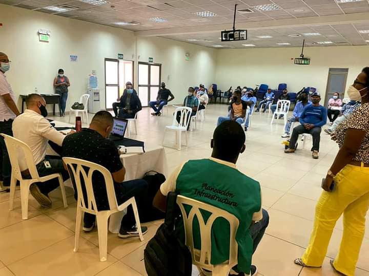 PuertoTejadaC's tweet photo. La Administración Municipal, en Cabeza del Alcalde Dagoberto Domínguez Caicedo, en articulación con la Gobernación del Cauca y Zona Franca del Cauca, avanzamos en el fortalecimiento organizacional y productivo de las comunidades mineras del Municipio de Puerto Tejada. https://t.co/guLOCuaFte