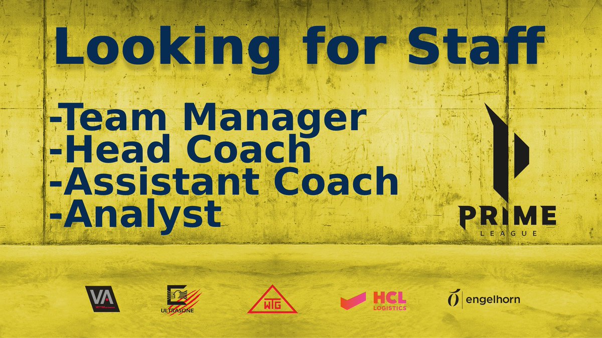 🚨We are looking for new Staff for our 3rd Div Academy Project!🚨
If you are interested or have any Questions feel free to contact @MostwantedRoar.