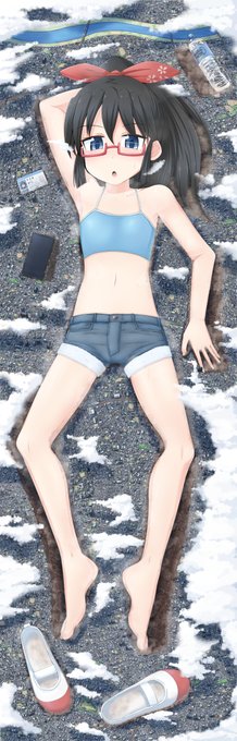 寝そべり炊き枕カバー風ギガりんちゃん 