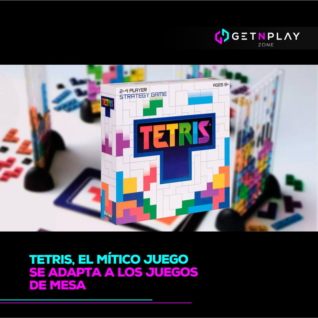 ¡TETRIS, EL MÍTICO JUEGO SE ADAPTA A LOS JUEGOS DE MESA!

El artículo completo en nuestro Fan Page:
facebook.com/getnplayzone

#getnplayzone #Gaming #gnpzone #Tetris  #AlexeyPajitnov #PhilWalkerHarding #BuffaloGames #Tetrismesa