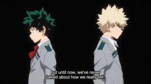 Facing each other at last#BKDKAPOLOGY #SaveToWin #WinToSave #bnha322 
