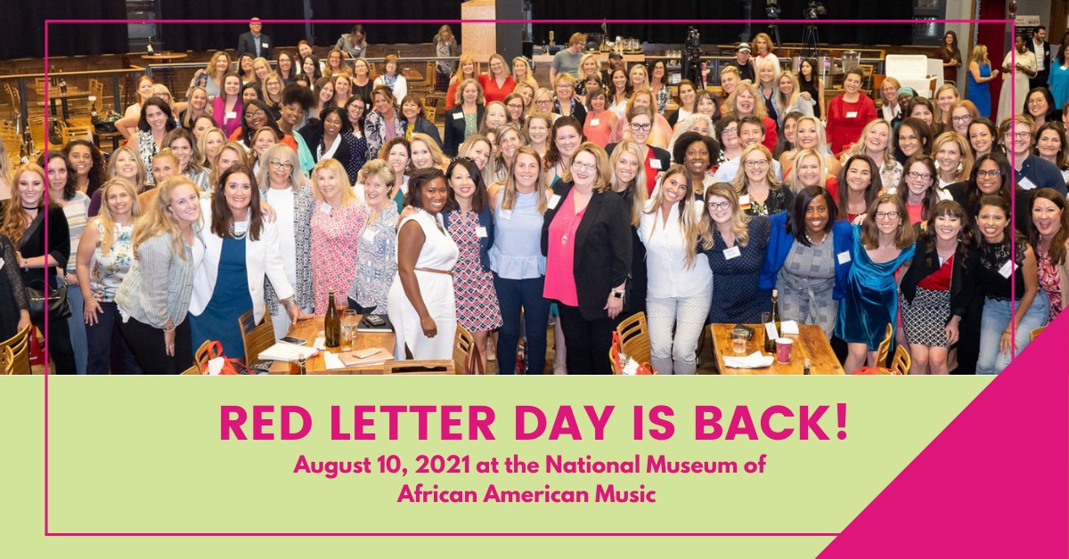 💋This is your LAST DAY to reserve Red Letter Day tickets💋 Get ready for a night of networking, fun, and amazing speakers! Get your tickets here: bit.ly/3isiTKm