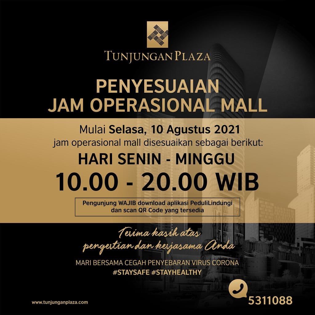 Pengunjung Max 25% , Mengikuti Prokes dan Memiliki Aplikasi Peduli lindungi