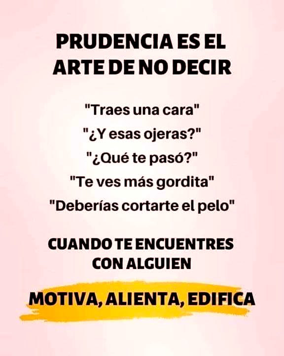AngeliqueMGR's tweet photo. #Motiva
#Alienta
#Edifica
Recuerda que una cosa es ser sincero y otra ser grosero! https://t.co/HuEv1S6gtl