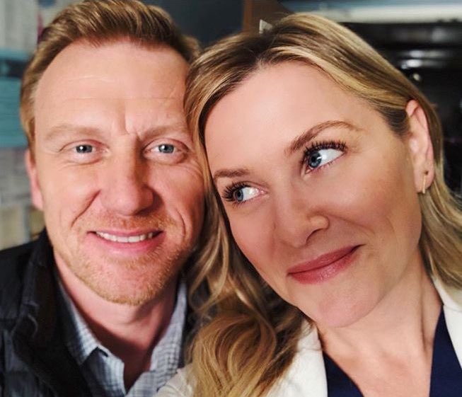 I love how kevin mckidd and jessica capshaw have the same birthday. happy birthday to jcap and kevin mckidd 