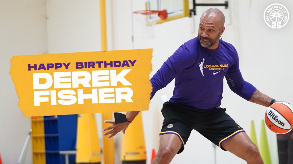 Happy Birthday to Head Coach/GM Derek Fisher!  