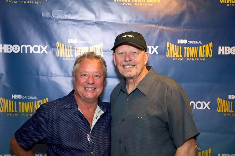 moose1213's tweet photo. me and Vernon Van Winkle at the Premier of Small Town News on HBO MAX...great show! #hbo #lasvegas #hbomax https://t.co/pkfd8yAAbW