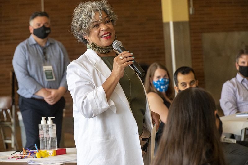 JonGarc1a's tweet photo. On Friday we welcomed more than 75 of our PPS central office leaders for our first #PPSForwardTogether retreat. 

It was good to be back in person with so much joy, laughter and excitement for our next chapter at @PPSConnect. https://t.co/yeyeWjHnCf