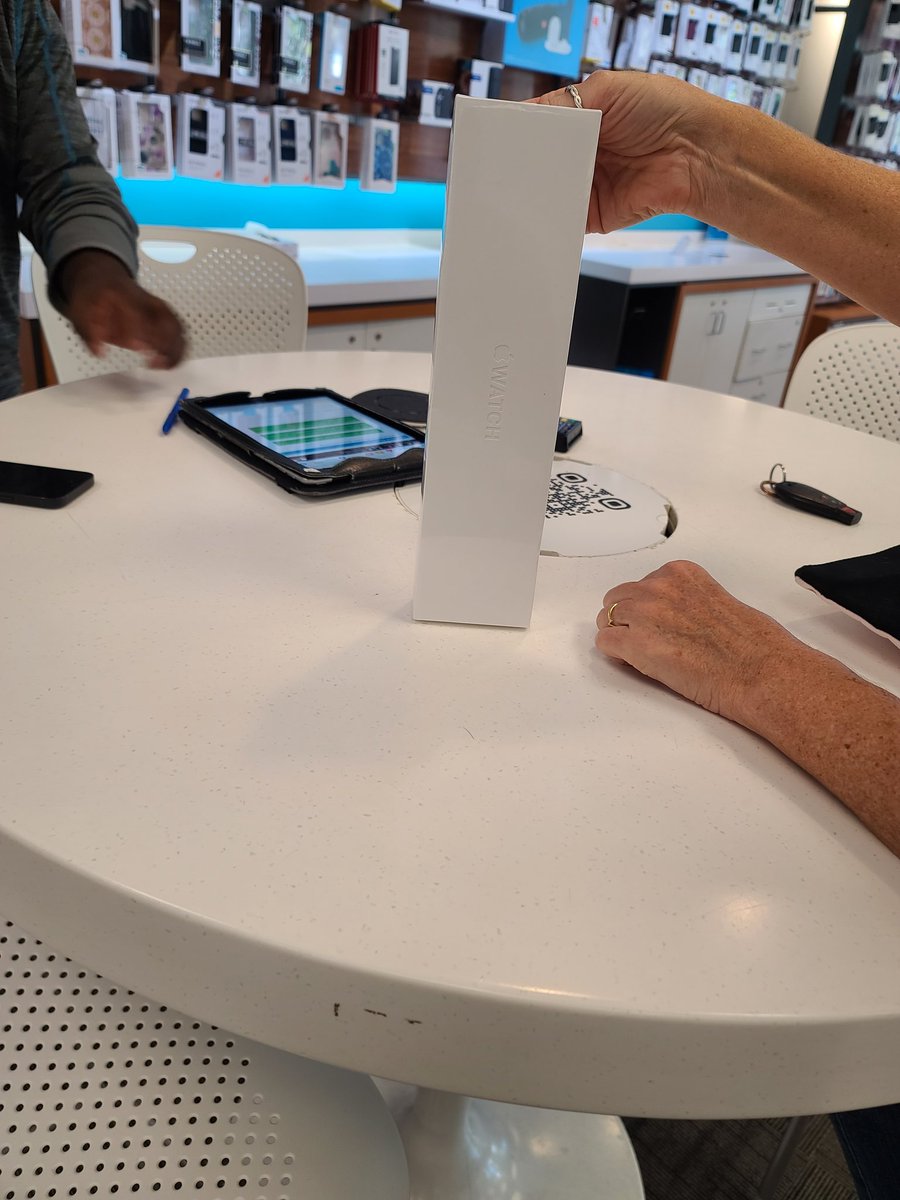 Another happy customer getting a #firstnet  watch. Att cares any first reponder com and get yours. Doylestown att cares