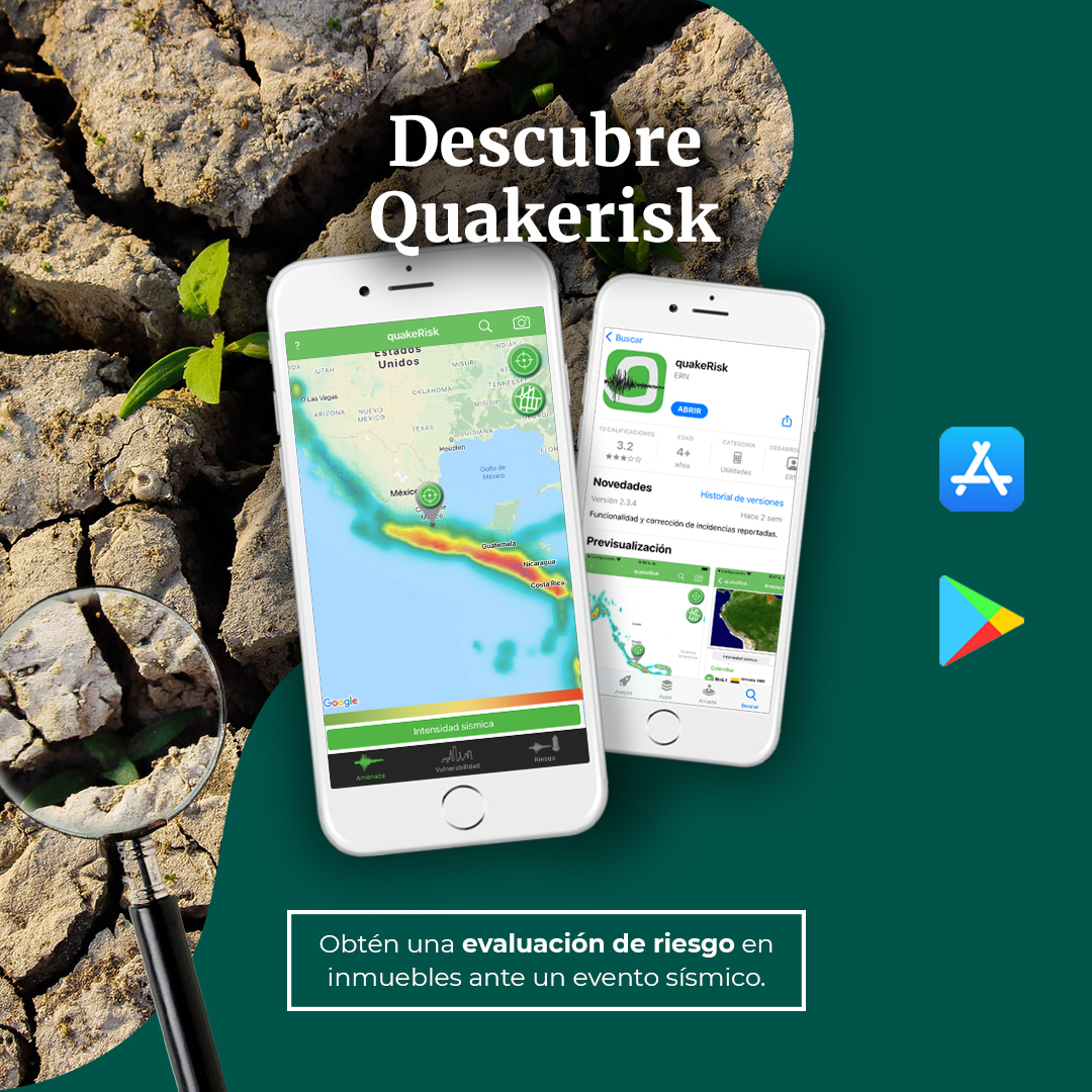 ERN_Riesgos's tweet photo. Estima el Riesgo Sísmico de edificios en Latinoamérica, encuentra la app disponible en Google Play y App Store como quakeRisk.
#ProyectosDeIngeniería #RiesgoSísmico #Latinoamérica #Construcción #CDMX #SaludEstructural #quakeRisk #Sismos #Estructuras #ERN #FenómenosNaturales https://t.co/gGASsOHN2m