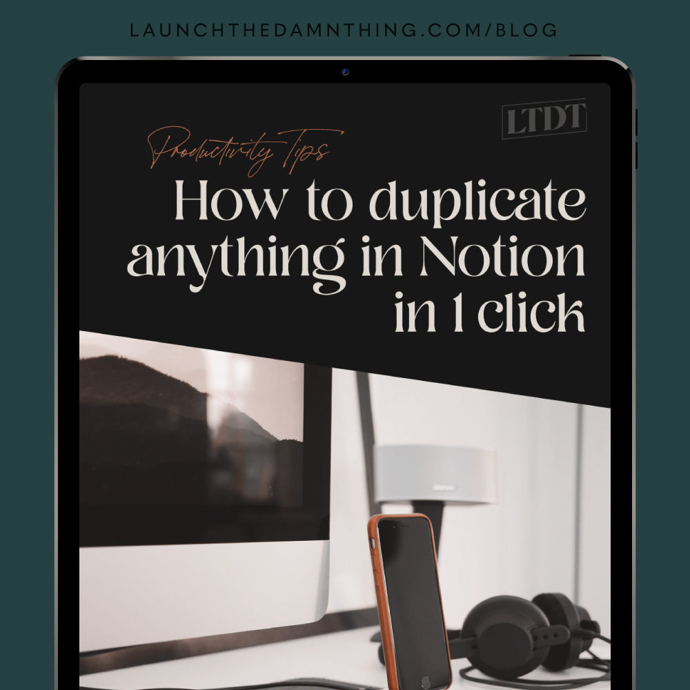 launchdamnthing's tweet photo. #Notion's 1 click setup for my client's
✔️ Dashboard/message center
✔️ To-dos
✔️ Content–gathering guides
✔️ Feedback area
✔️ Meetings &amp; project schedule
✔️ Project documents

https://t.co/0JgIEebP5P https://t.co/h0LwpHMODW