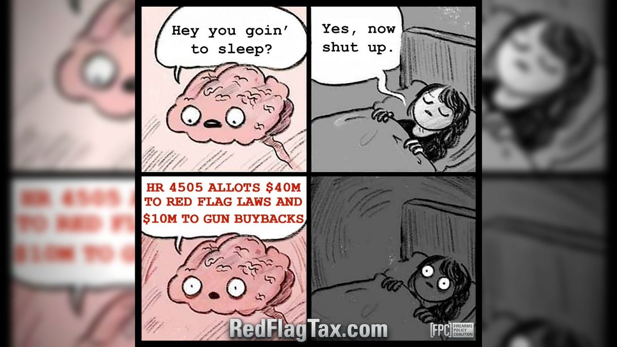 The thought of HR 4505 certainly keeps us up at night! Let your reps know exactly how you feel about these infringements at RedFlagTax.com!
#gunpolicy #redflagtax #gunbuyback