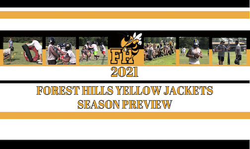 UCNCFootball's tweet photo. Forest Hills Yellow Jackets 2021 Season Preview https://t.co/WszeZIThAw @ForestHillsFBNC @ForestHillsHS @FHHS_Athletics @FhSixthMan @caidensmith21 @JordanB60205274 @d1_Ross6 @GuionWill @RStarnes71 @BMGentry32 @CoachDeese @NCGridironNews @NCGridiron @HSFBamerica @crowder_gabe https://t.co/SVaRos39aq