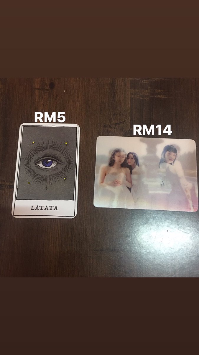 lcveflover's tweet photo. [HELP RT]{WTS}(LFB)

GIDLE I BURN , I TRUST INCLUSION

🐺PRICE STATED IN PICTURE
🐺POSTAGE RM7 (SM),RM12 (SS)
🐺TAKE BOTH CAN GET ONLY RM24 INC POSTAGE
🐺FREEBIES WILL BE GIVEN
🐺NO RUSH POSTAGE

✨DM ME IF INTERESTED;)

@pasarGIDLE 
#wtsgidle#MY https://t.co/IEWexlFRSZ