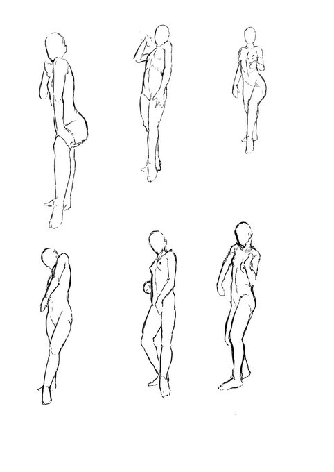 今日の模写 (「・ω・)「がおぉー! 