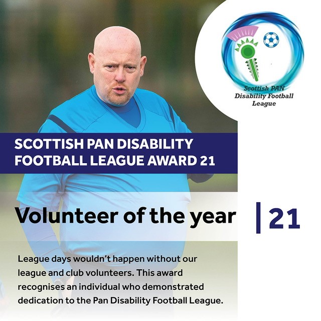 PAN Disability Football League Scotland tweet media