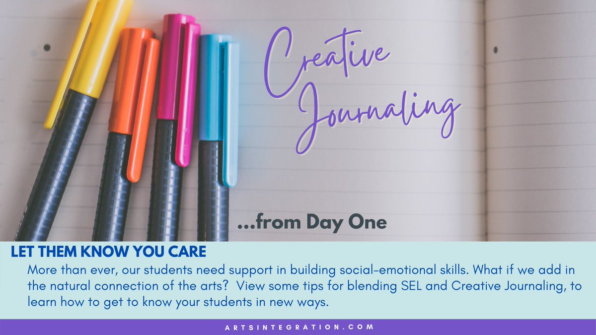 artsintedu's tweet photo. After the last 18 months we have experienced, #students need more support than ever to build their social-emotional skills.
But what if we added in the natural connection of the arts?
Learn more here: https://t.co/FfyJvlocfX
#EduTwitter #TeacherTwitter #EdChat #ArtsInt #K12 https://t.co/R1Z85hGBmx