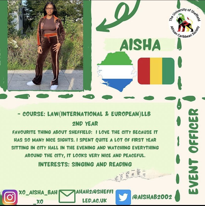Meet the ACS Events Officer!⭐️