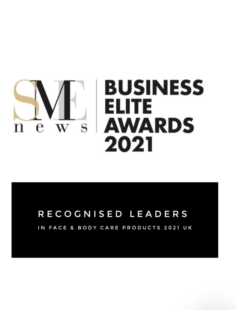 Delighted to have received this award from <a href="/SME__News/">SME News</a> for JustBe Botanicals face and body care ranges🌟