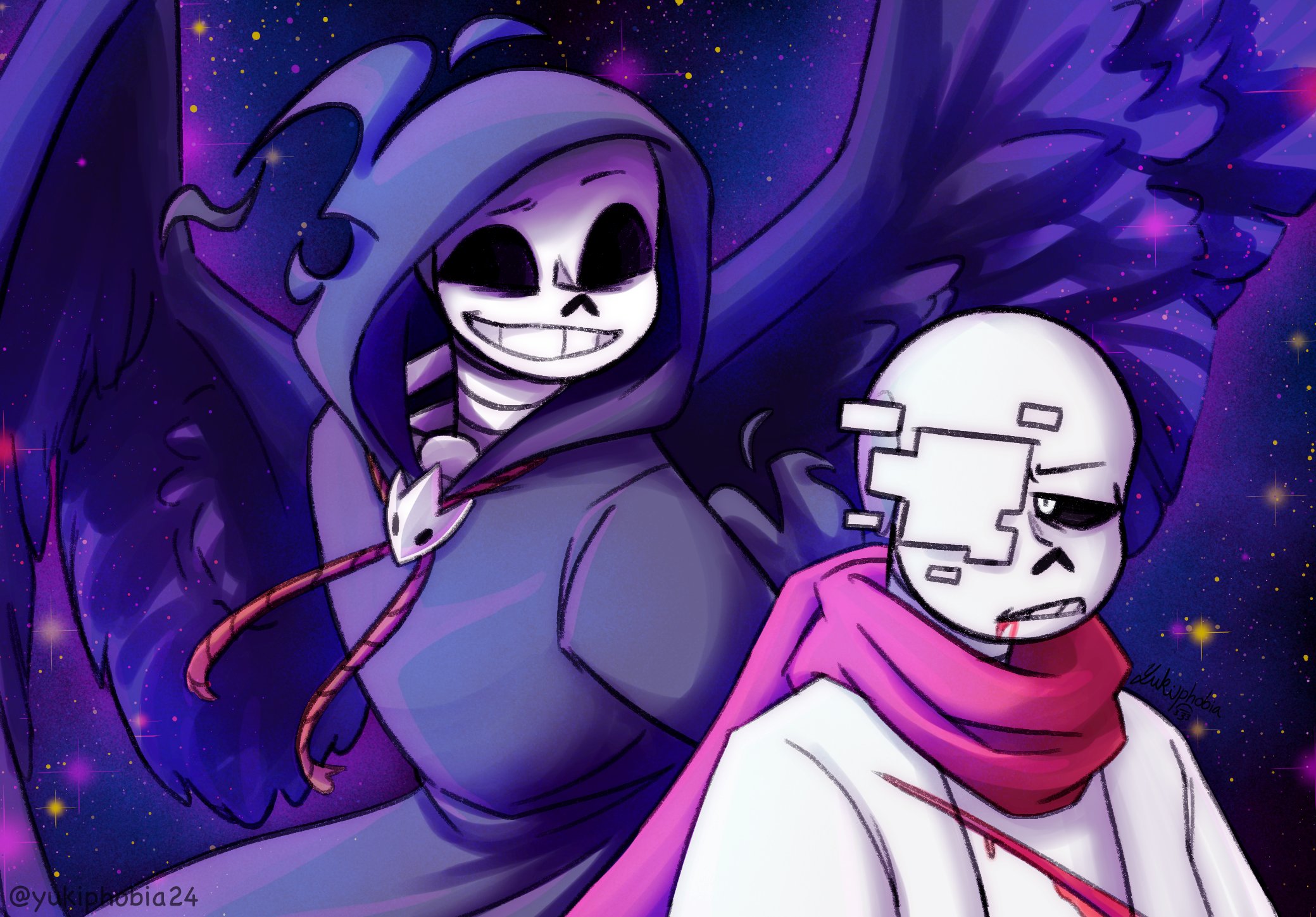 Reaper sans x Geno sans