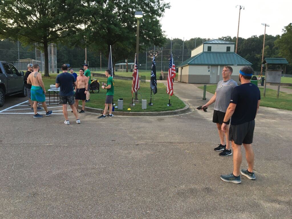 22 at THE LEVEE for a Stride Rite (Greg Bundy) VQ. Great support! 2 FNGs: Wagon Wheel and T Swift. 18/22 PLC. 
King of the Bluff flag planted!