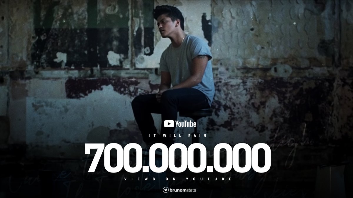 Bruno Mars Stats tweet media