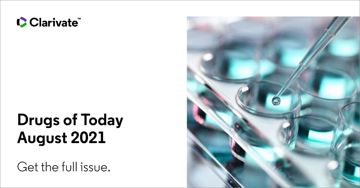 ClarivateHealth's tweet photo. In the latest issue of #DrugsofToday, we look at #enarodustat, an oral HIF prolyl hydroxylase inhibitor developed for treating #anemia associated with chronic #kidneydisease. Learn more: https://t.co/hcZBkAYmP7 #JapanTobacco #DrugDevelopment #CKD https://t.co/TGUXZT6zBa