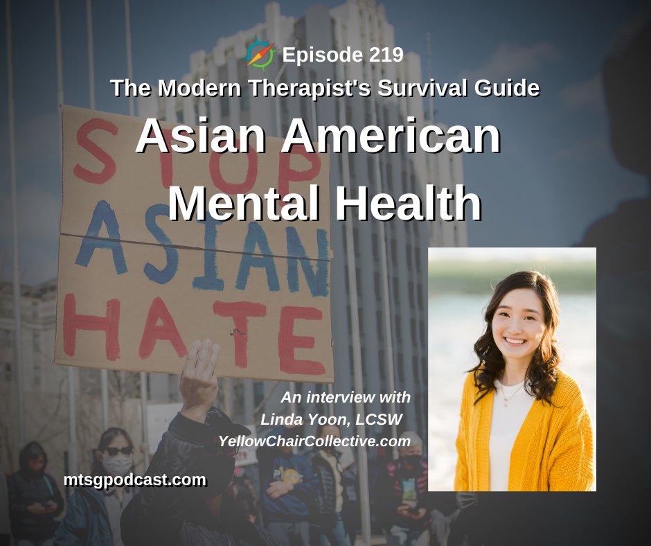 On this week’s #ModernTherapistPodcast, Katie and co-host Curt chat with Linda Yoon, LCSW. We dive into why Asian American mental health is so important, also exploring the model minority myth, bias & stereotypes: buff.ly/2X21OzG #Therapists #AsianAmericanMentalHealth