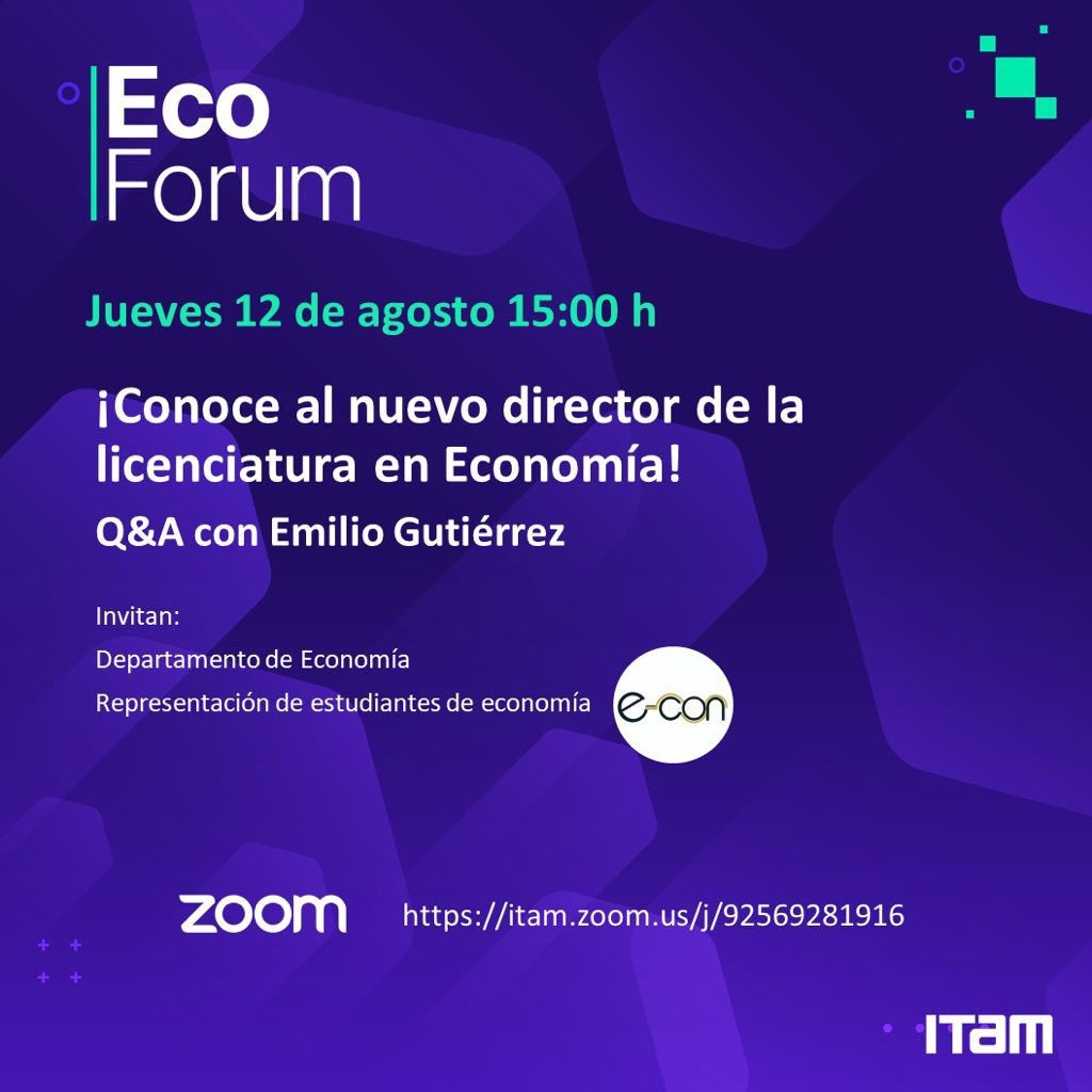 ECONrepre's tweet image. No dejes pasar esta oportunidad para conocer mejor a quien nos acompañará en nuestro proceso de formación como director de la licenciatura en Economía. ¡Revisa nuestras stories de insta para enviarnos todas las preguntas que quieras hacerle! 
#rECONectando