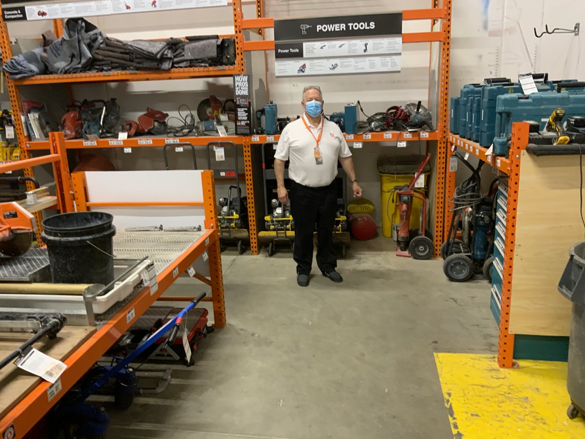 Spreading Chocolate Love in Brunswick store with all the associates. Love tool rental :)