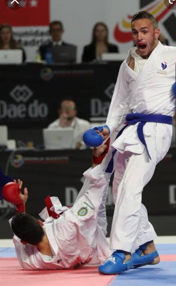 Yannick_Legros's tweet photo. @TonyEstanguet Fier d'avoir enlevé le karaté des JO de Paris ? https://t.co/Y9vY1ewI1n