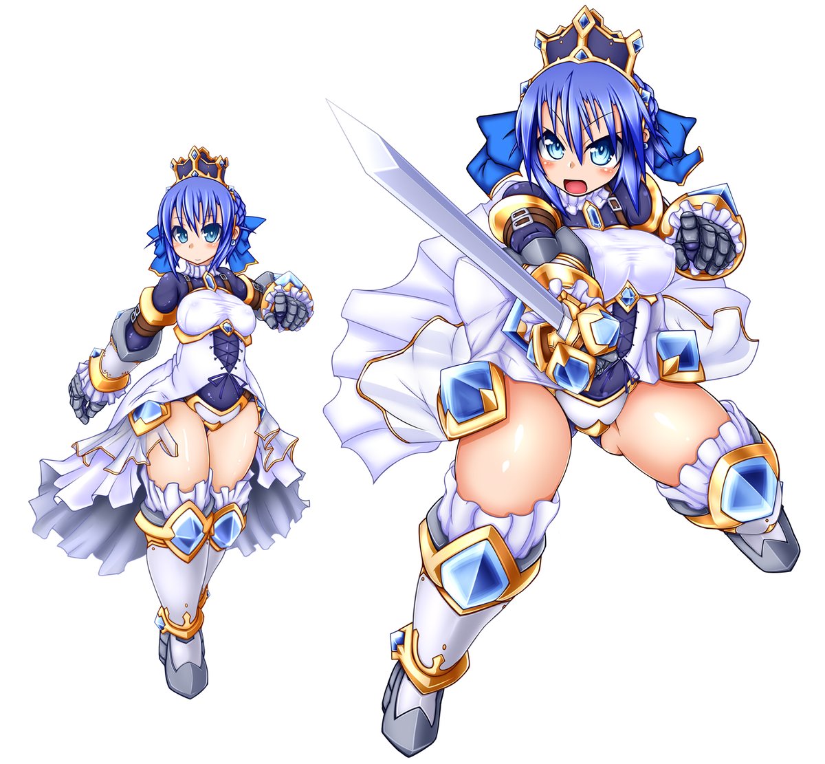 前に落描きして放置してたうちの子姫騎士ちゃんまた手着けて完成させたった

チカレタ… 